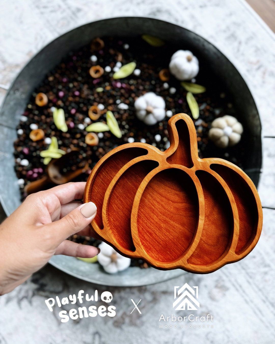 Pumpkin Tray