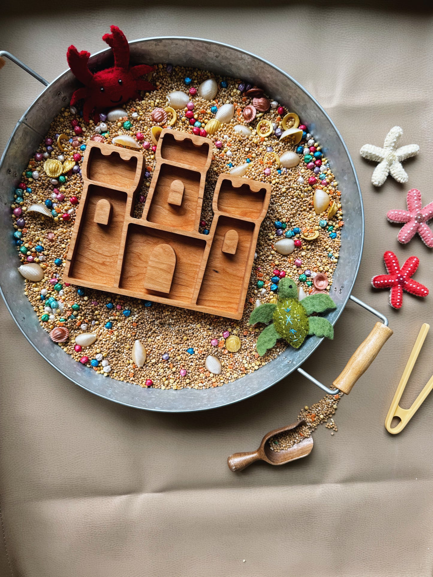 Sandcastle Tray