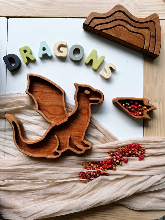Dragon & Flame Tray