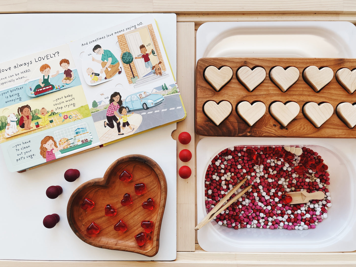 Heart 10 Frame Tray