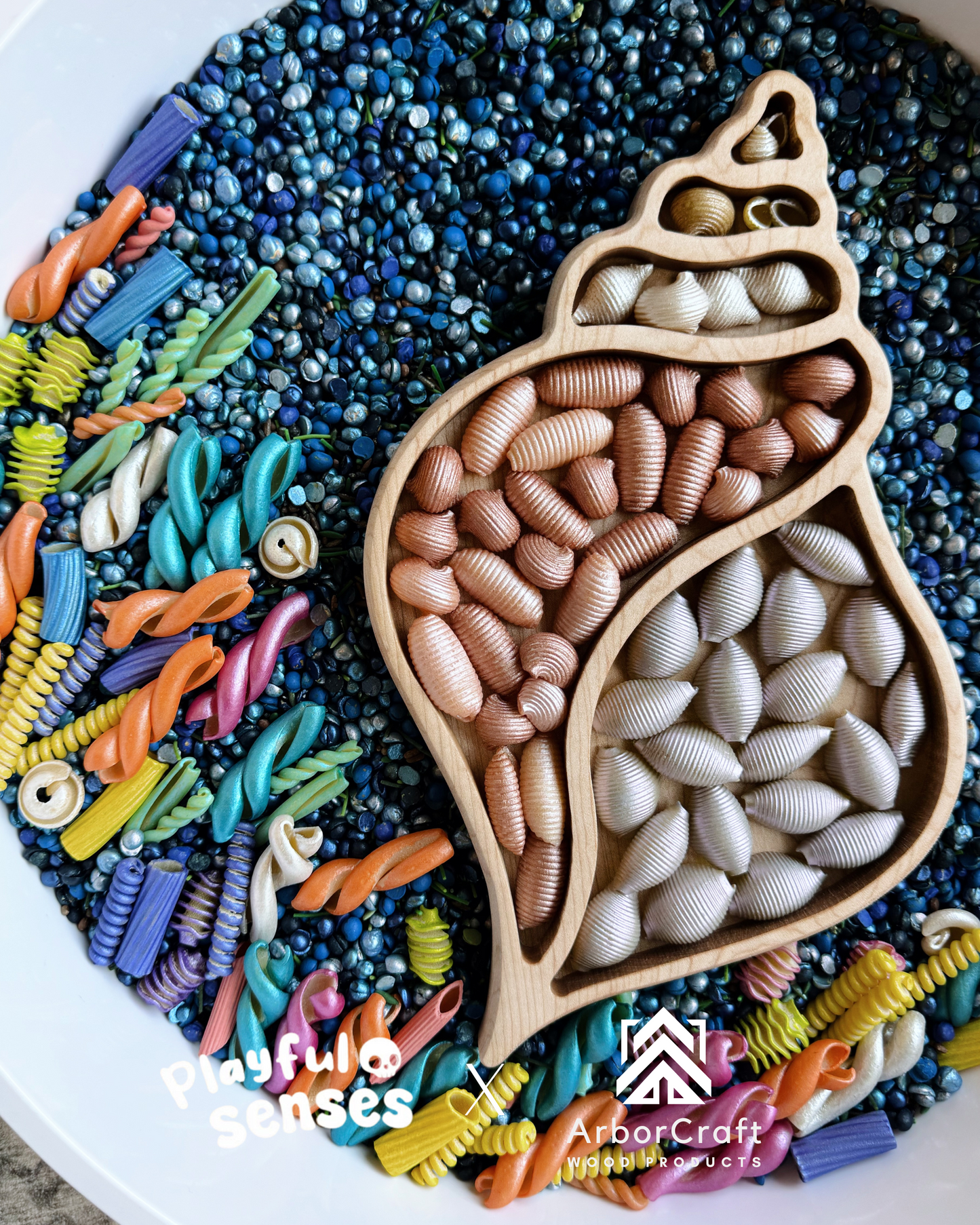 Large Seashell Tray