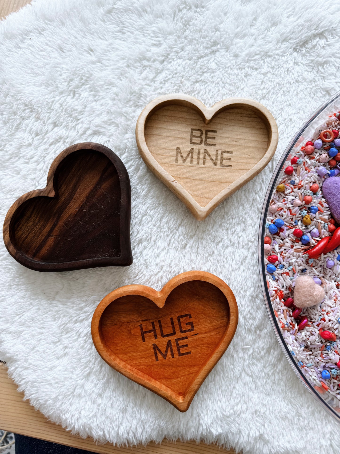 Conversation Heart Trays