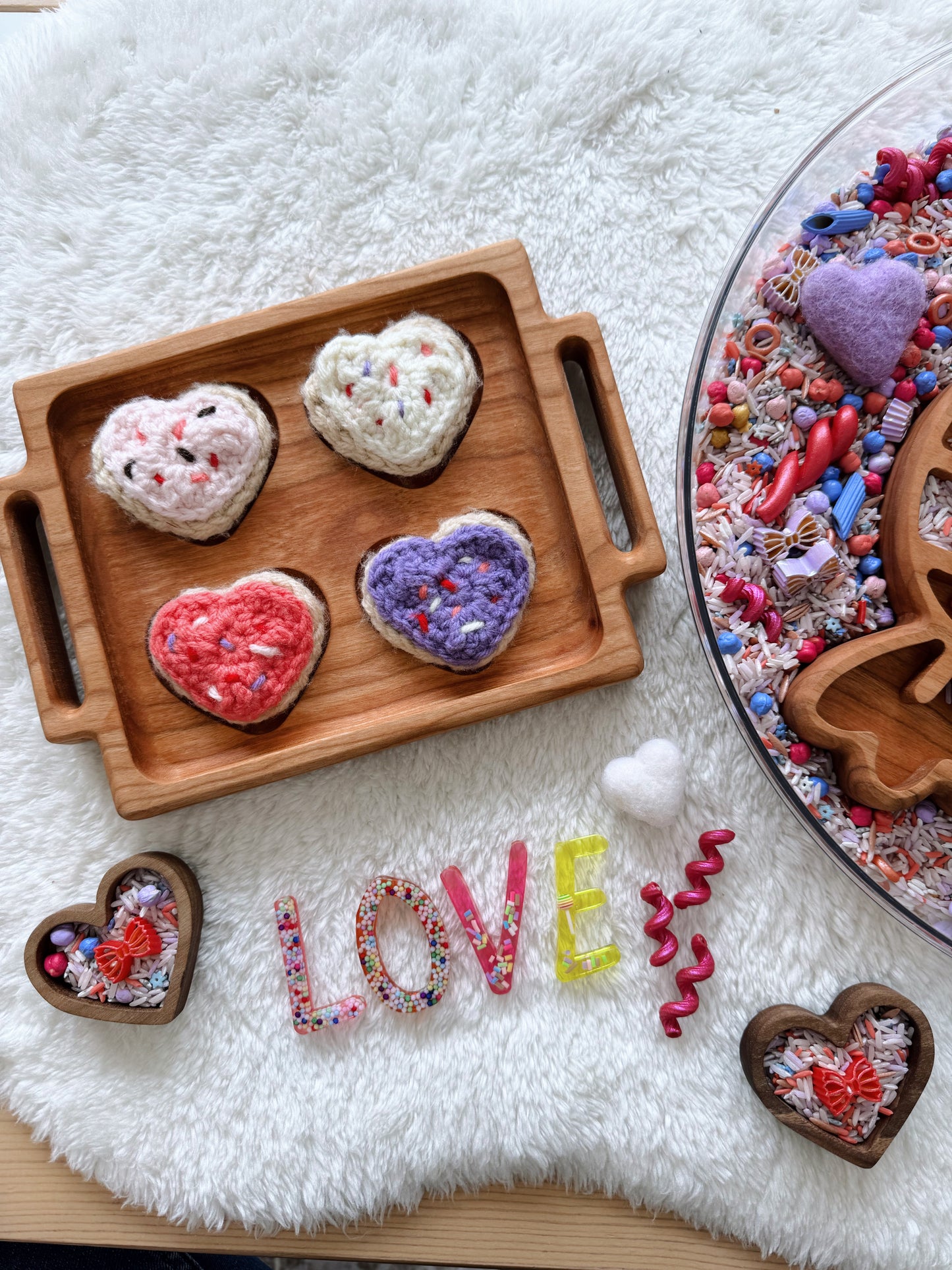 Valentine's Cookie Sheet Tray