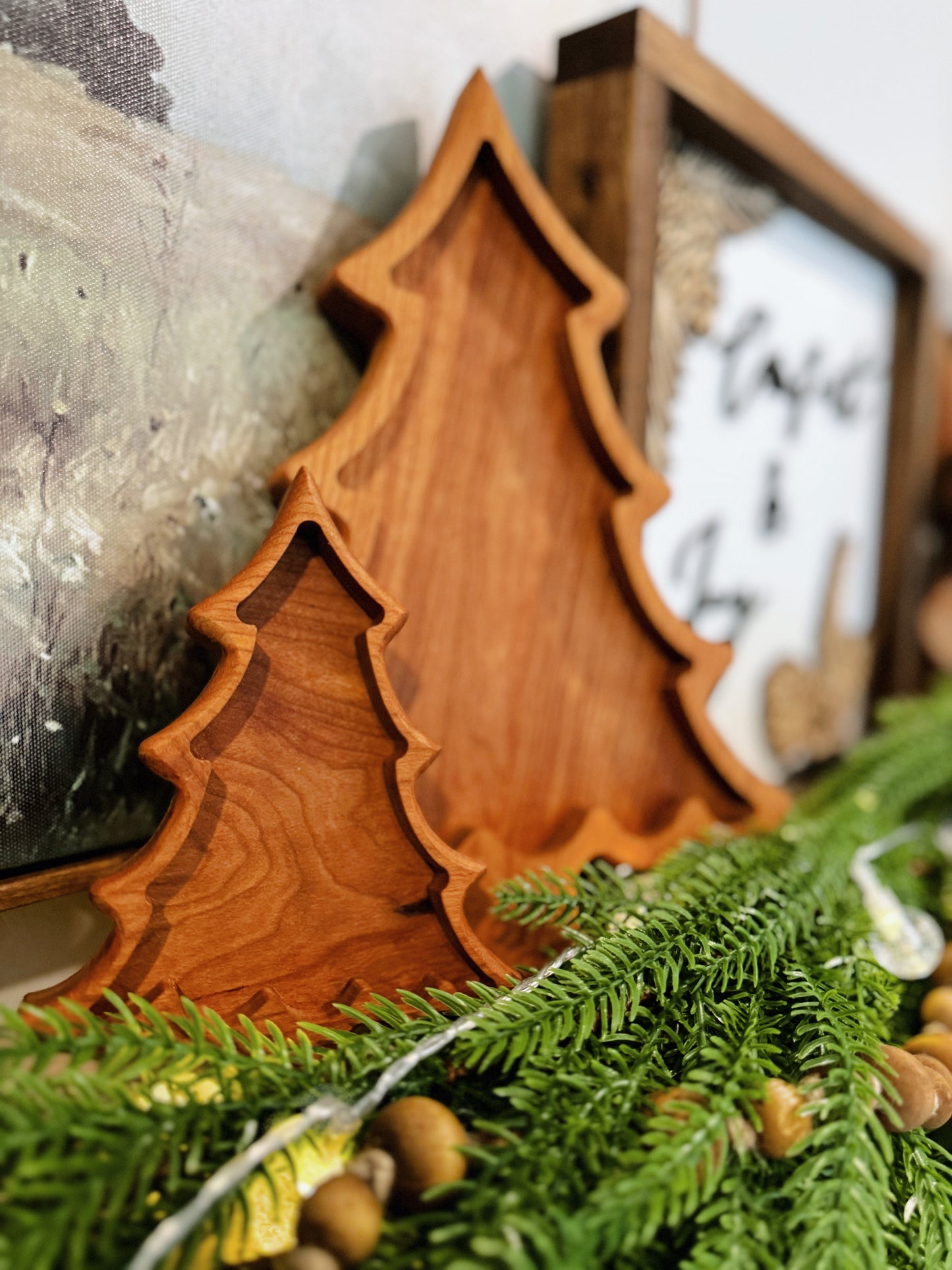 Mini Christmas Tree Tray