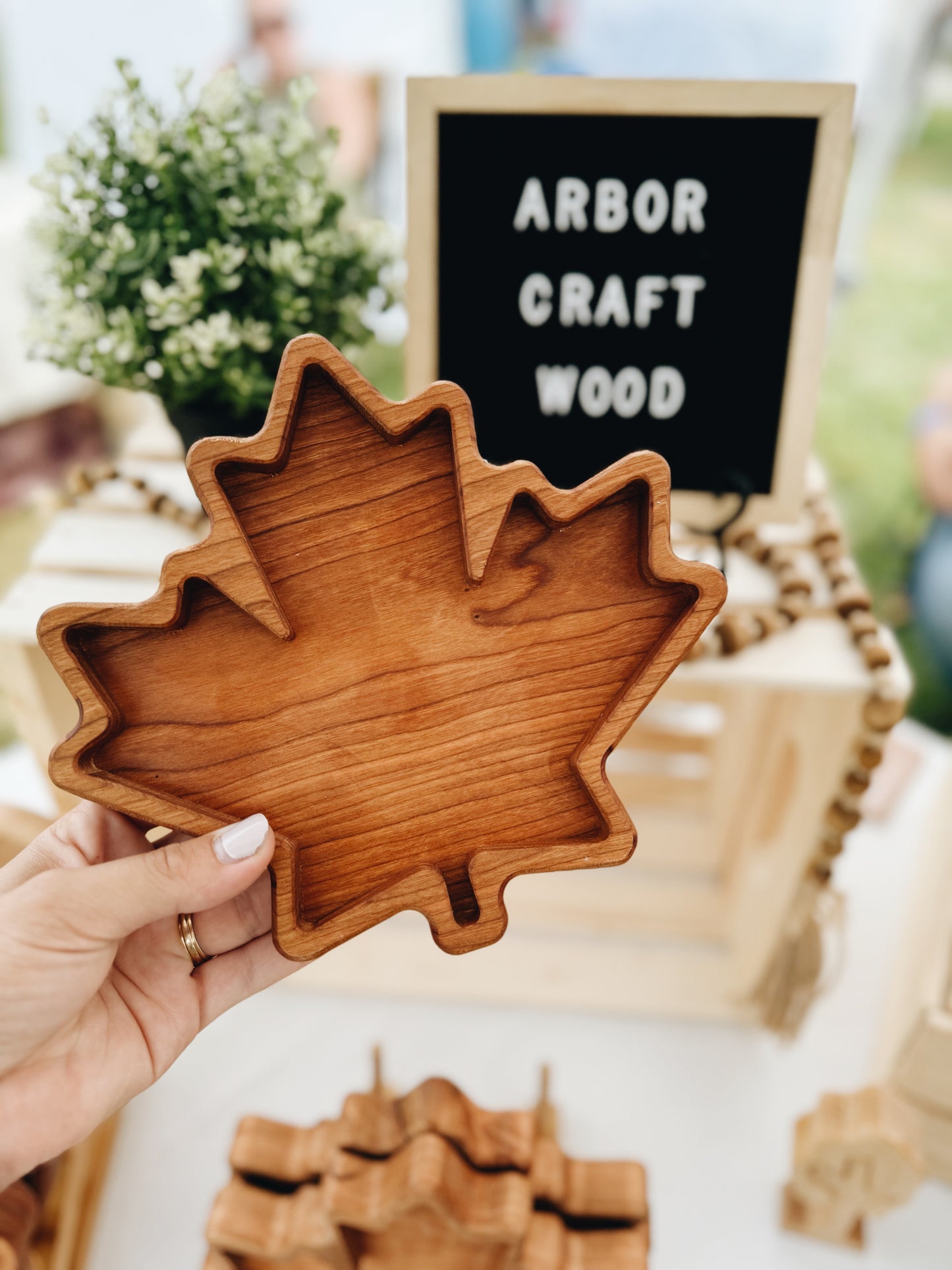 Maple Leaf Tray