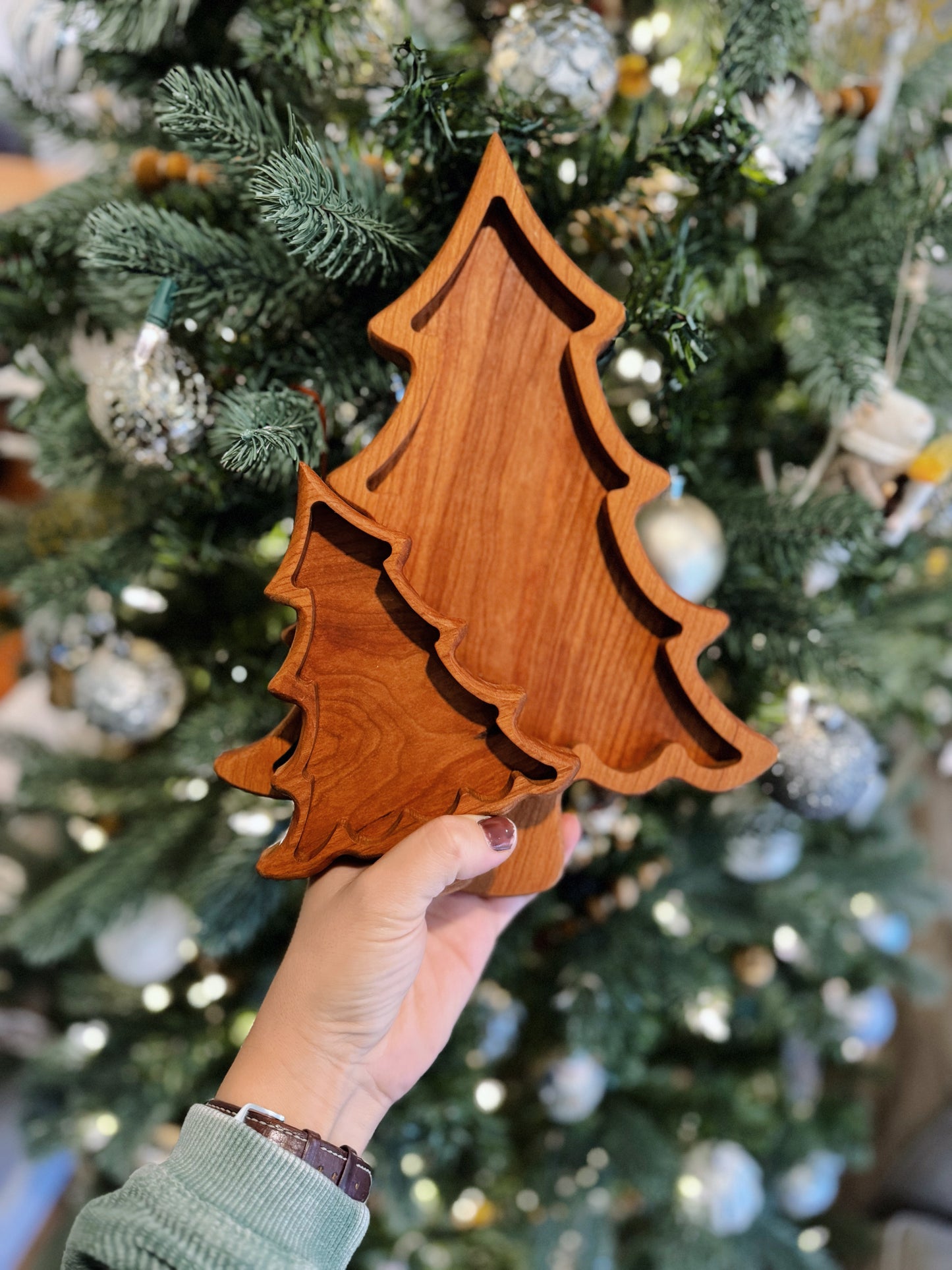 Mini Christmas Tree Tray