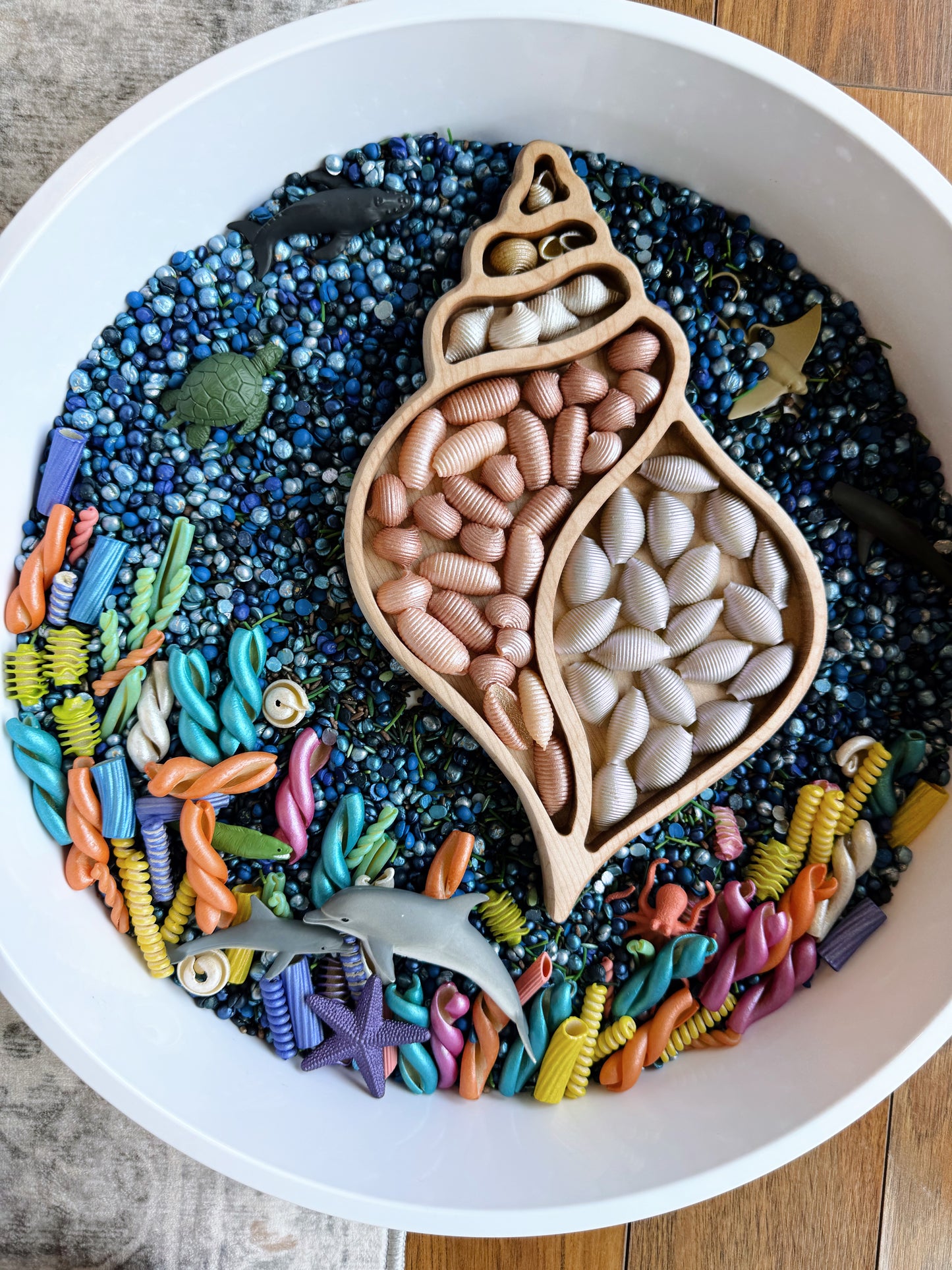 Large Seashell Tray