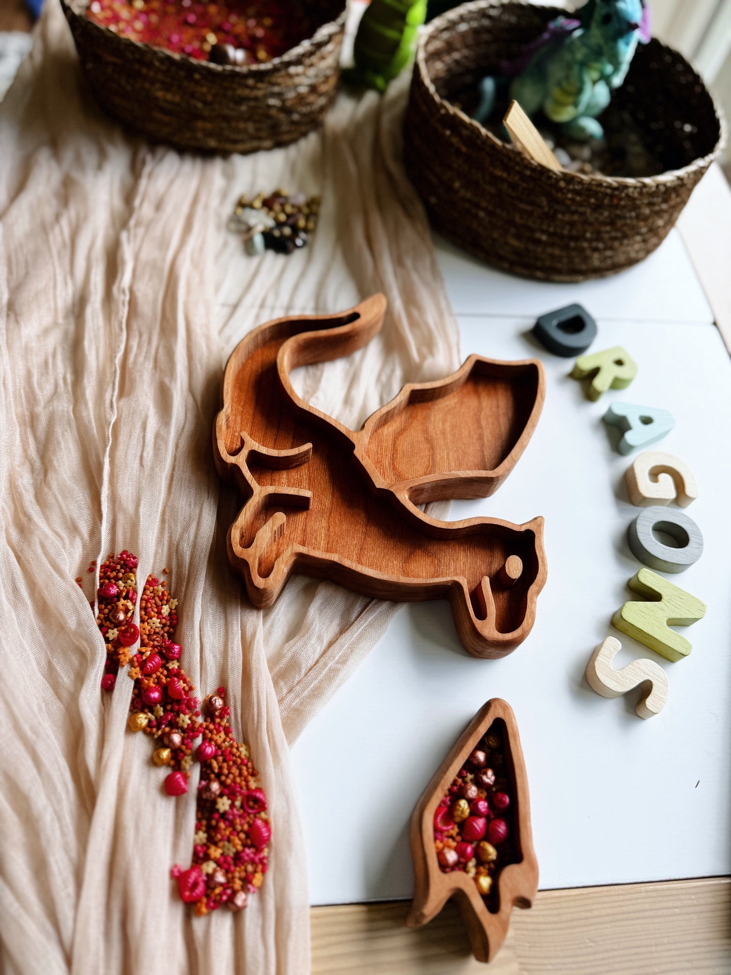 Dragon & Flame Tray